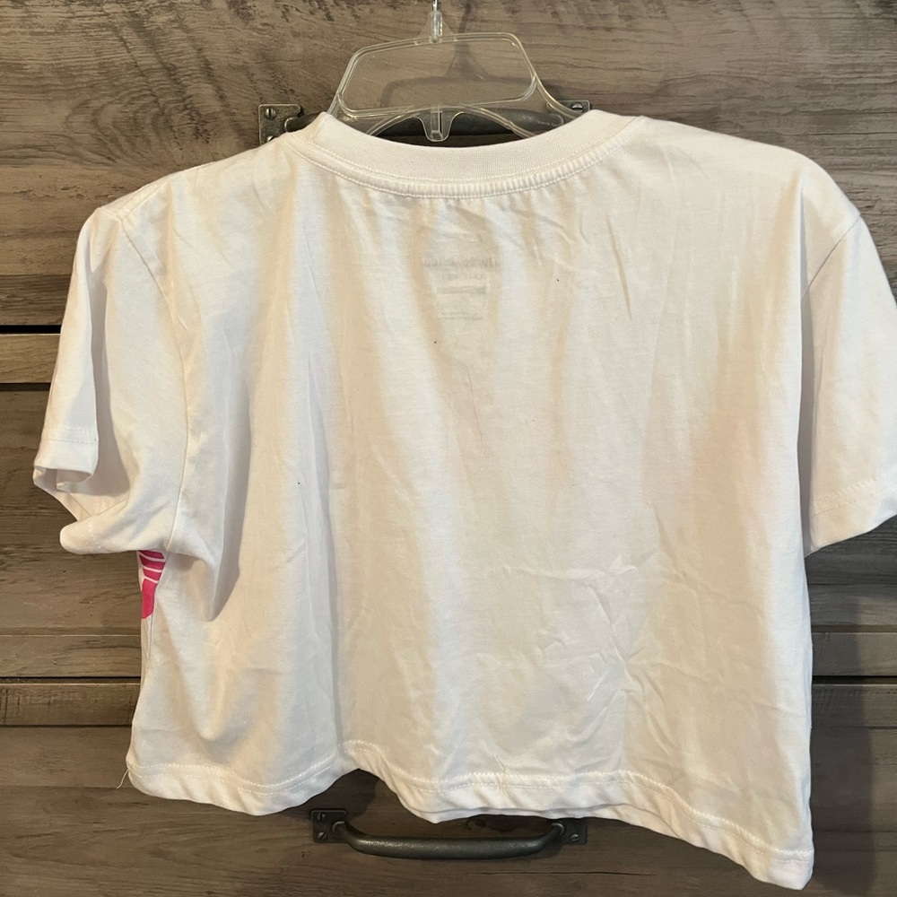 Nike White and Pink Tee - Picture 3 of 4